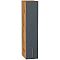 Шкаф верхний бутылочница Сканди Graphite Softwood Дуб Вотан 920*200*320