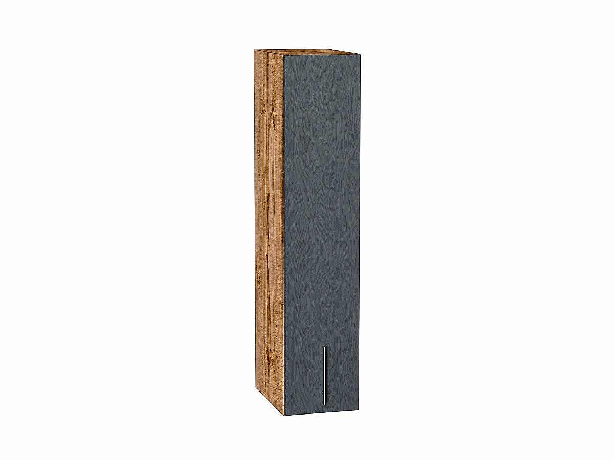 Шкаф верхний бутылочница Сканди Graphite Softwood Дуб Вотан 920*200*320