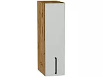Шкаф верхний бутылочница Сканди Grey Silkwood/Дуб Вотан 716*200*320