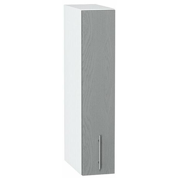Шкаф верхний бутылочница Сканди Grey Softwood Белый 716*150*320