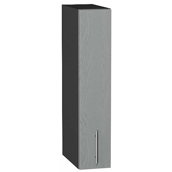 Шкаф верхний бутылочница Сканди Grey Softwood Graphite 716*150*320