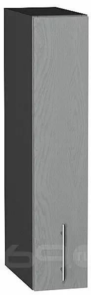 Шкаф верхний бутылочница Сканди Grey Softwood Graphite 716*150*320