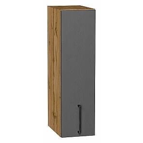 Шкаф верхний бутылочница Сканди Stormy Silkwood/Дуб Вотан 716*200*320