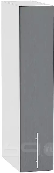 Шкаф верхний бутылочница Сканди ВБ 150 Graphite Softwood-Белый