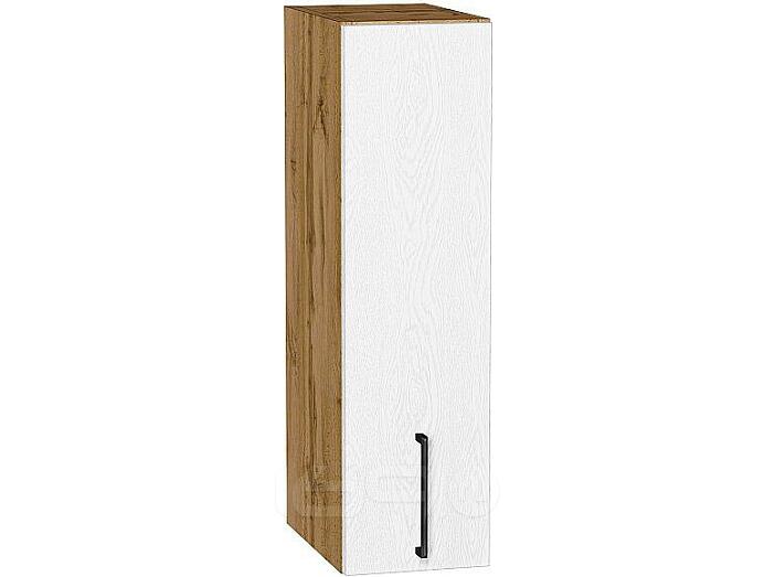 Шкаф верхний бутылочница Сканди White Silkwood/Дуб Вотан 716*200*320