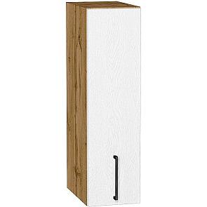Шкаф верхний бутылочница Сканди White Silkwood/Дуб Вотан 716*200*320
