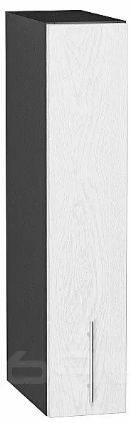 Шкаф верхний бутылочница Сканди White Softwood Graphite