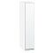Шкаф верхний бутылочница Валерия-М Белый металлик Белый 716*150*318