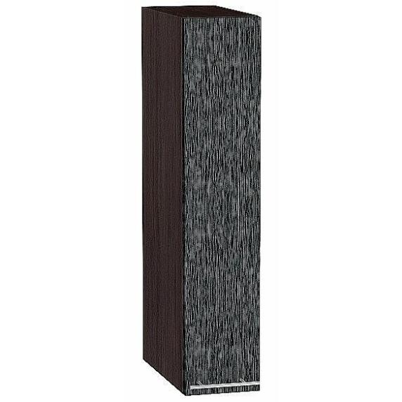 Шкаф верхний бутылочница Валерия-М Черный металлик дождь Graphite 716*200*318