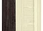 Шкаф верхний бутылочница Сканди ВБ 150 Ivory Wood-Венге