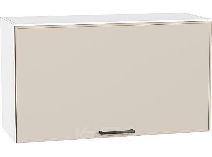 Шкаф верхний горизонтальный Эйр Cream Silk/Белый 458*800*320