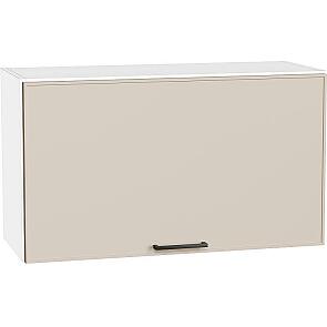 Шкаф верхний горизонтальный Эйр Cream Silk/Белый 458*800*320