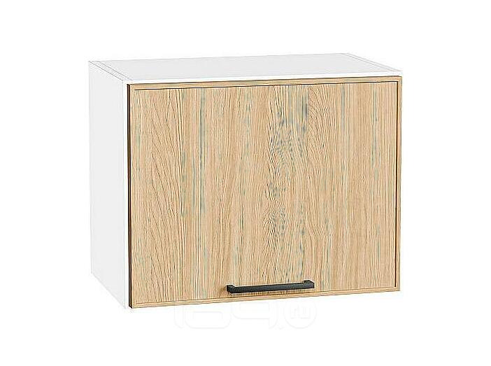 Шкаф верхний горизонтальный Эйр Real Oak/Белый 358*450*320