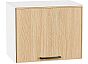 Шкаф верхний горизонтальный Эйр Real Oak/Белый 358*450*320