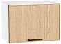 Шкаф верхний горизонтальный Эйр Real Oak/Белый 358*500*320