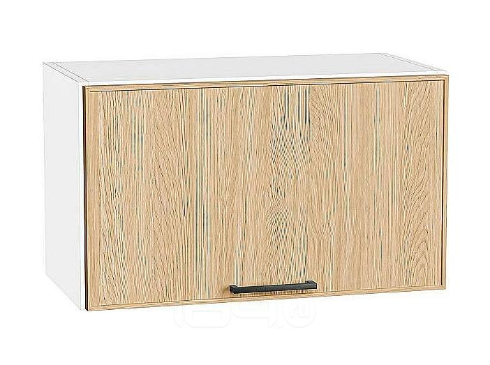 Шкаф верхний горизонтальный Эйр Real Oak/Белый 358*600*320