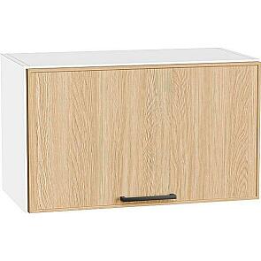 Шкаф верхний горизонтальный Эйр Real Oak/Белый 358*600*320