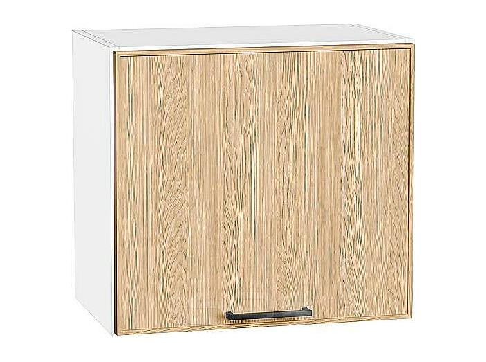 Шкаф верхний горизонтальный Эйр Real Oak/Белый 458*500*320