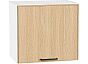 Шкаф верхний горизонтальный Эйр Real Oak/Белый 458*500*320