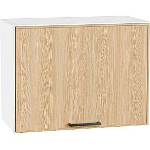 Шкаф верхний горизонтальный Эйр Real Oak/Белый 458*600*320
