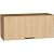 Шкаф верхний горизонтальный Эйр Real Oak/Дуб Вотан 358*800*320