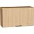 Шкаф верхний горизонтальный Эйр Real Oak/Дуб Вотан 458*800*320