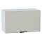 Шкаф верхний горизонтальный Евро Агат / Белый 358*600*318