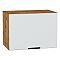 Шкаф верхний горизонтальный Евро Белый Дуб Вотан 358*500*318