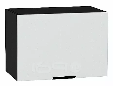 Шкаф верхний горизонтальный Евро Белый / Graphite 358*500*318