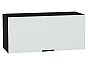Шкаф верхний горизонтальный Евро Белый / Graphite 358*800*318
