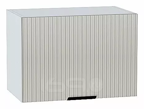 Шкаф верхний горизонтальный Евро Лайн Агат / Белый 358*500*318