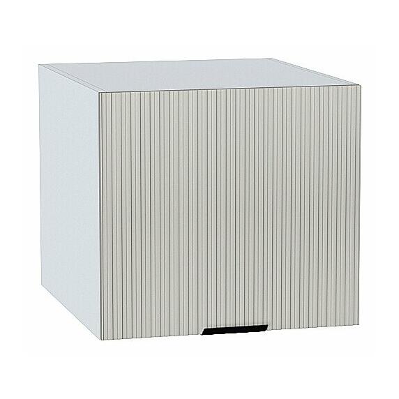 Шкаф верхний горизонтальный Евро Лайн Агат / Белый 460*500*318