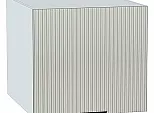 Шкаф верхний горизонтальный Евро Лайн Агат / Белый 460*500*318