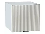 Шкаф верхний горизонтальный Евро Лайн Агат / Белый 460*500*318