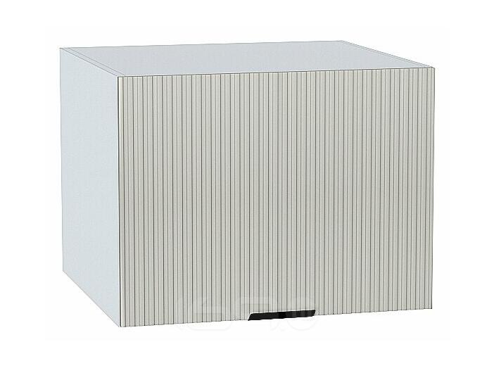 Шкаф верхний горизонтальный Евро Лайн Агат / Белый 460*600*318