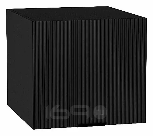 Шкаф верхний горизонтальный Евро Лайн Антрацит / Graphite 460*500*318
