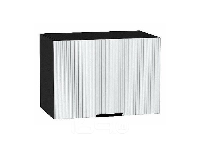 Шкаф верхний горизонтальный Евро Лайн Белый / Graphite 358*500*318