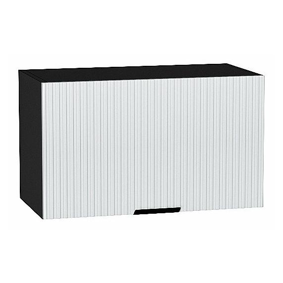 Шкаф верхний горизонтальный Евро Лайн Белый / Graphite 358*600*318