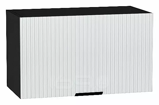 Шкаф верхний горизонтальный Евро Лайн Белый / Graphite 358*600*318