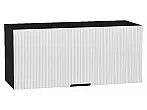 Шкаф верхний горизонтальный Евро Лайн Белый / Graphite 358*800*318