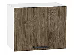 Шкаф верхний горизонтальный Флэт Brown Casella Oak 2S/Белый 358*450*318