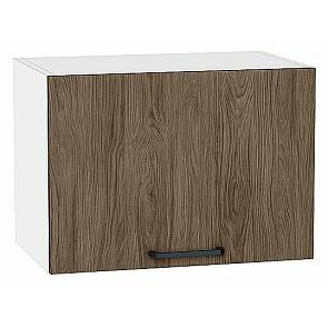 Шкаф верхний горизонтальный Флэт Brown Casella Oak 2S/Белый 358*500*318