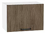 Шкаф верхний горизонтальный Флэт Brown Casella Oak 2S/Белый 358*500*318