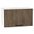 Шкаф верхний горизонтальный Флэт Brown Casella Oak 2S/Белый 358*600*318