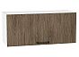 Шкаф верхний горизонтальный Флэт Brown Casella Oak 2S/Белый 358*800*318