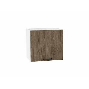 Шкаф верхний горизонтальный Флэт Brown Casella Oak 2S/Белый 458*500*318