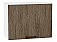 Шкаф верхний горизонтальный Флэт Brown Casella Oak 2S/Белый 458*600*318