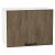 Шкаф верхний горизонтальный Флэт Brown Casella Oak 2S/Белый 458*600*318