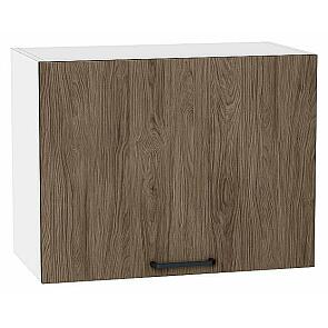 Шкаф верхний горизонтальный Флэт Brown Casella Oak 2S/Белый 458*600*318