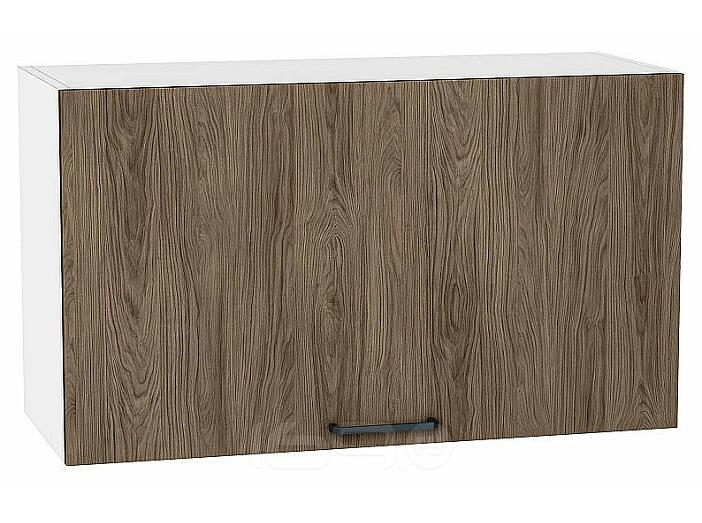 Шкаф верхний горизонтальный Флэт Brown Casella Oak 2S/Белый 458*800*318
